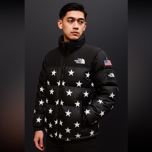 The North Face Other - The North Face
International Collection
Nuptse Jacket Black & White Stars Size L